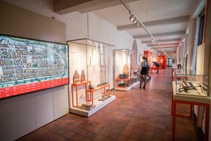 Der Ausstellungsbereich des Kulturhistorischen Museum  Rostock